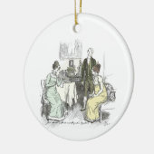 Niederländische Bemerkungen Jane Austen Pride und Keramik Ornament (Links)