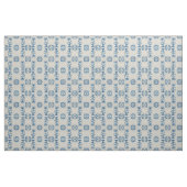 Niederländische blaue Blumen-Fliese Stoff (Yard (91,4 cm))
