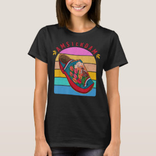 Niederländische Cloud Klomp Schuhe Niederlande Hol T-Shirt
