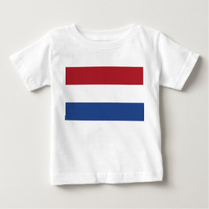 Niederländische Flagge Baby T-shirt