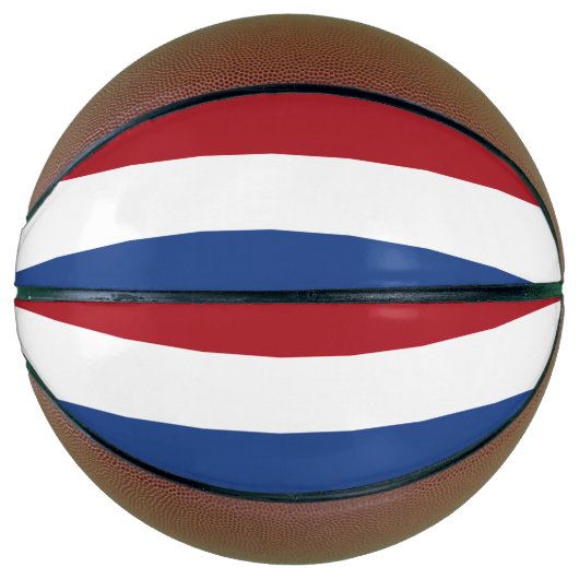 Niederländische Flagge Basketball (Vorderseite)