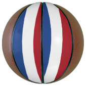 Niederländische Flagge Basketball (Vertikal)