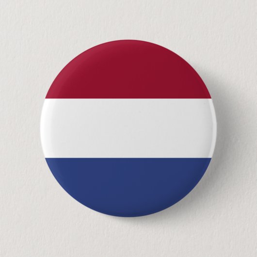 Niederländische Flagge Button (Vorderseite)