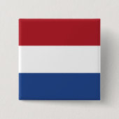 Niederländische Flagge Button (Vorderseite)
