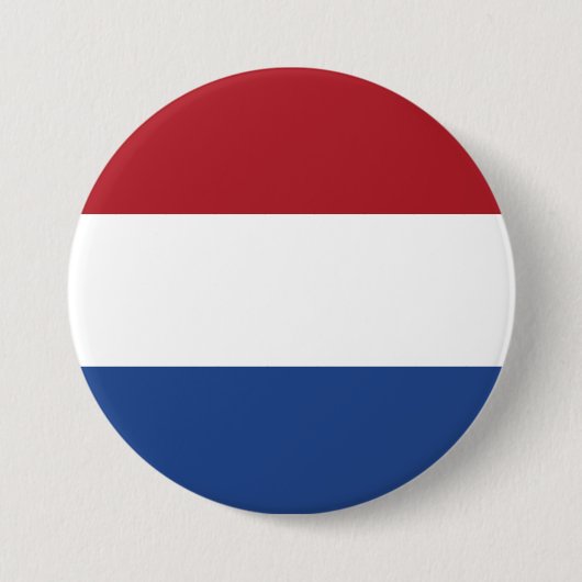niederländische Flagge Button (Vorderseite)