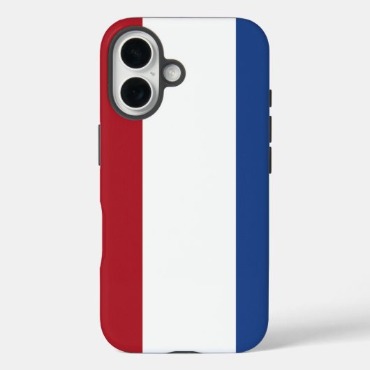 Niederländische Flagge Case-Mate iPhone Hülle (Rückseite)