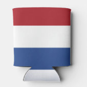Niederländische Flagge Dosenkühler (Rückseite)