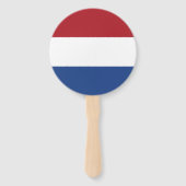 Niederländische Flagge Fächer (Rückseite)