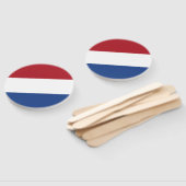 Niederländische Flagge Fächer (Non-assembled)