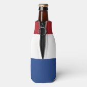 Niederländische Flagge Flaschenkühler (Flasche Rückseite)