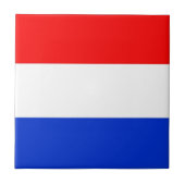 Niederländische Flagge Fliese (Vorderseite)