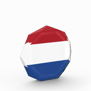 niederländische Flagge Fotoblock