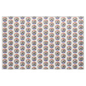 Niederländische Flagge - Fußballball Stoff (Fat Quarter (45,7 x 55,9 cm))