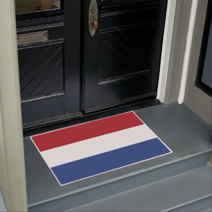 Niederländische Flagge Fußmatte