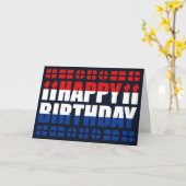 Niederländische Flagge Geburtskarte Karte (Gelbe Blume)