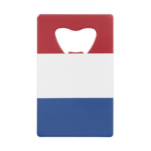 Niederländische Flagge Geldbeutel Flaschenöffner