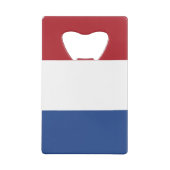 Niederländische Flagge Geldbeutel Flaschenöffner (Rückseite)
