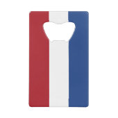 Niederländische Flagge Geldbeutel Flaschenöffner (Vorderseite)