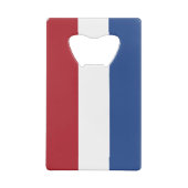 Niederländische Flagge Geldbeutel Flaschenöffner (Rückseite)