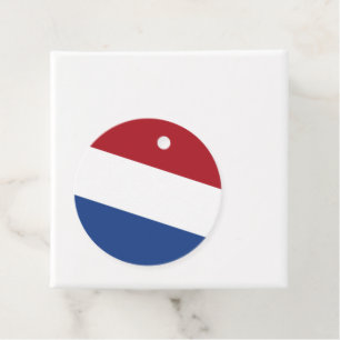 niederländische Flagge Geschenkanhänger