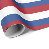 Niederländische Flagge Geschenkpapier (Rolleneckpunkt)