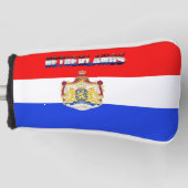 Niederländische Flagge Golf Headcover (Vorderseite)