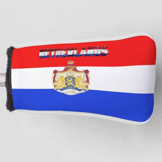 Niederländische Flagge Golf Headcover (Vorderseite)