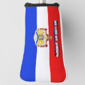Niederländische Flagge Golf Headcover (Rotieren 90)