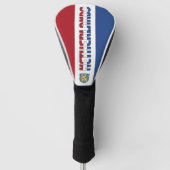 Niederländische Flagge Gorgetic Patriotic Golf Headcover (Vorderseite)