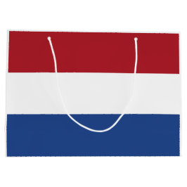 Niederländische Flagge Große Geschenktüte