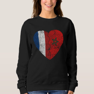 Niederländische Flagge Herz Niederlande Marokko Fl Sweatshirt