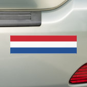 Niederländische Flagge, Holland, niederländisch Autoaufkleber (Auf Auto)