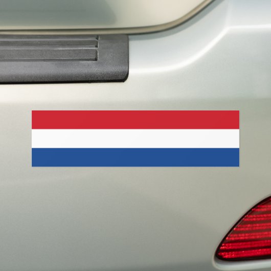 Niederländische Flagge, Holland, niederländisch Autoaufkleber (Auf Auto)