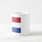 Niederländische Flagge Kaffeetasse (Mittel)
