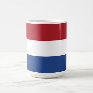 niederländische Flagge Kaffeetasse