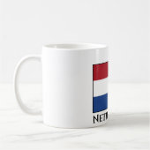 Niederländische Flagge Kaffeetasse (Links)