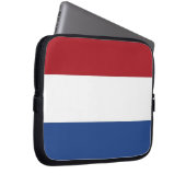 Niederländische Flagge - Laptop-Sieb Laptopschutzhülle (Vorne Rechts)