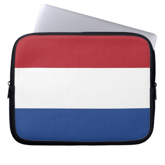 Niederländische Flagge - Laptop-Sieb Laptopschutzhülle (Vorderseite)