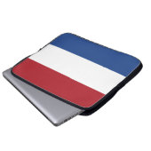 Niederländische Flagge Laptopschutzhülle (Vorne Knopf)