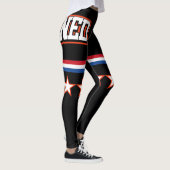 Niederländische Flagge Leggings (Rechts)
