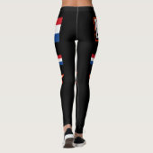 Niederländische Flagge Leggings (Rückseite)