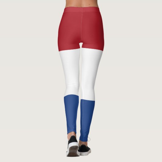 Niederländische Flagge Leggings (Rückseite)