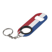 Niederländische Flagge Mini Flaschenöffner (Vorderseite Schrägansicht)