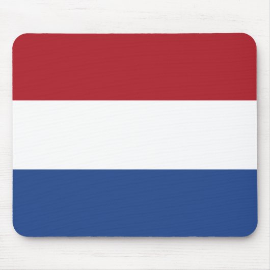 Niederländische Flagge Mousepad (Vorne)