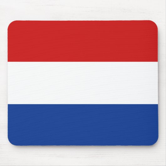 Niederländische Flagge Mousepad (Vorne)