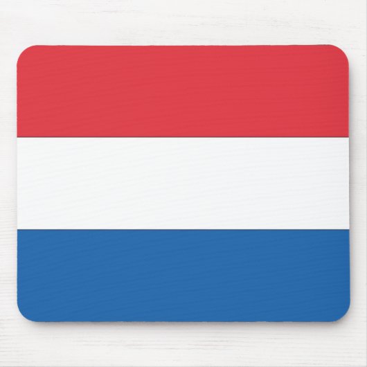 Niederländische Flagge Mousepad (Vorne)