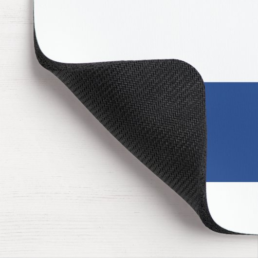 Niederländische Flagge Mousepad (Ecke)