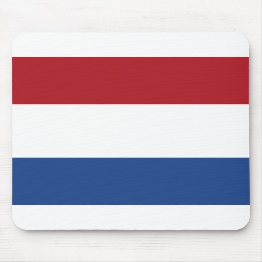 Niederländische Flagge Mousepad (Vorne)