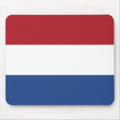 niederländische Flagge Mousepad (Vorne)