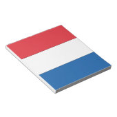 Niederländische Flagge Notizblock (angewinkelt)